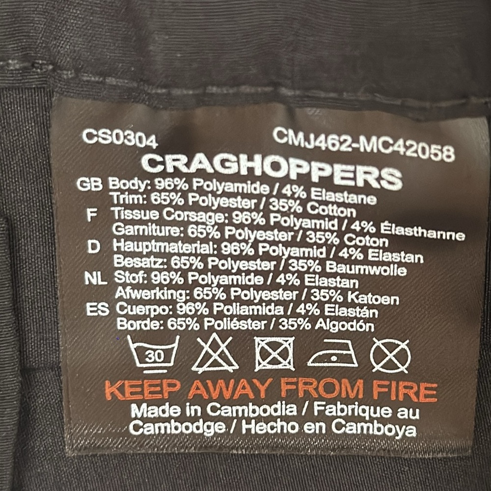 Craghoppers KIWI PRO SHORT - Black - Picture 13 of 16